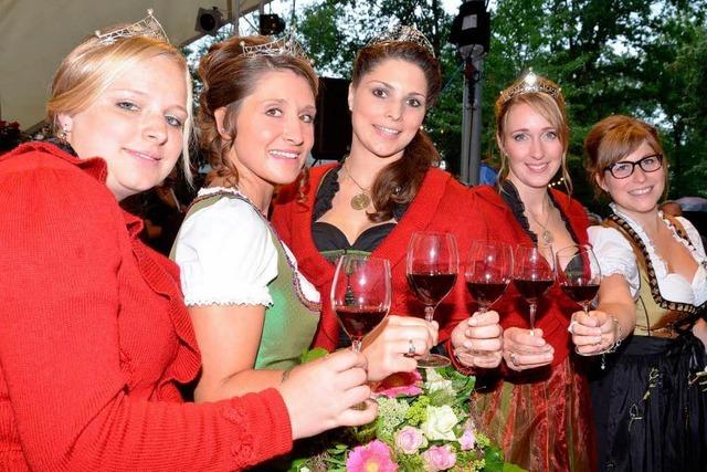 Fotos: Das Breisacher Weinfest ist erffnet