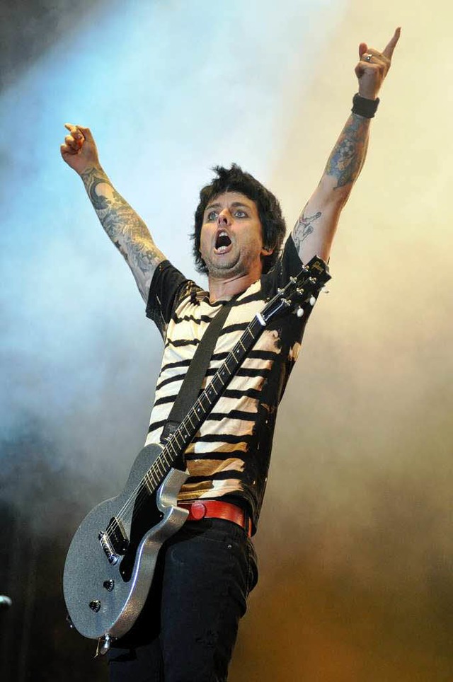 Billy Joe Armstrong von Green Day  | Foto: Stefan Rother