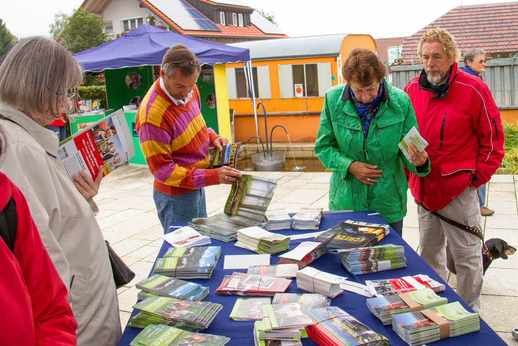 Infos am Stand Naturpark Sdschwarzwald