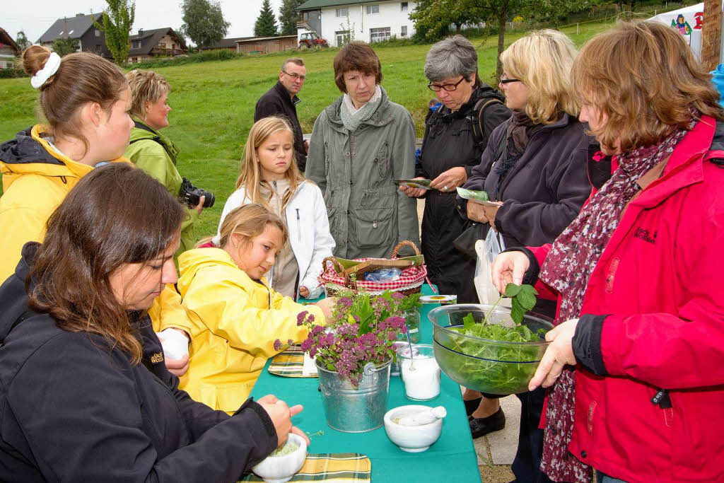 Wildkruterprodukte und Informationen beim Bauerngarten-Wildkruterland Baden