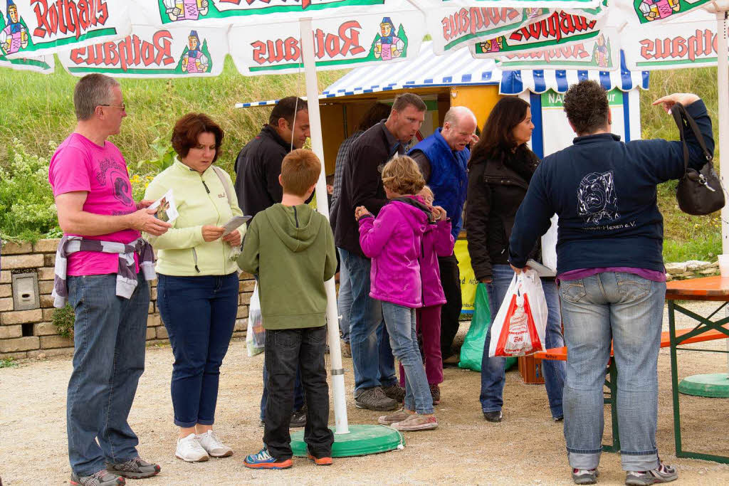 Viel Interesse auch an den Informationen der NABU-Ortsgruppe Grafenhausen