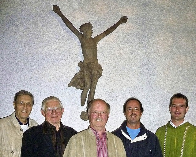 Dank der Kirchengemeinde Nollingen sag...ch fr Christuskorpus engagiert haben.  | Foto: Claudia Gempp