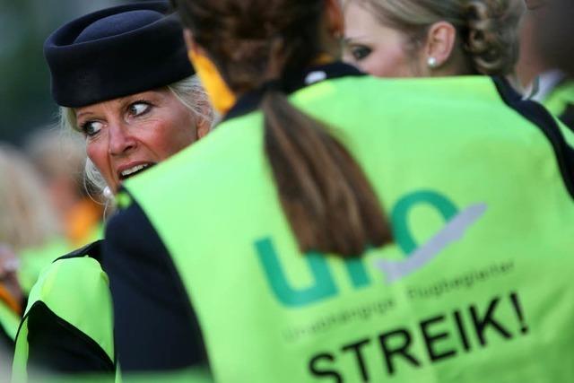 Flugbegleiter streiken in Berlin, Frankfurt und Mnchen