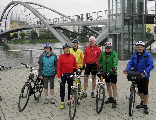 Eine Radtour fhrte die IG Velo ins Elsass.  | Foto: privat