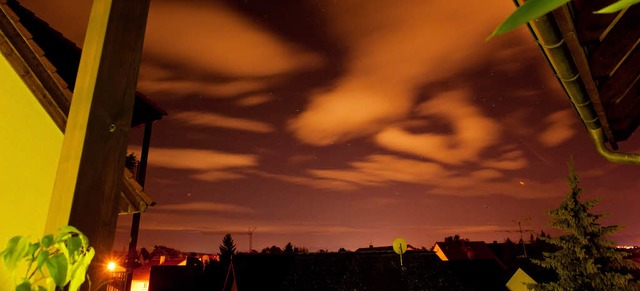 Das, was hier die Langzeitbelichtung e...l und Wolken rtlich schimmern lassen.  | Foto: B.-C. Duval