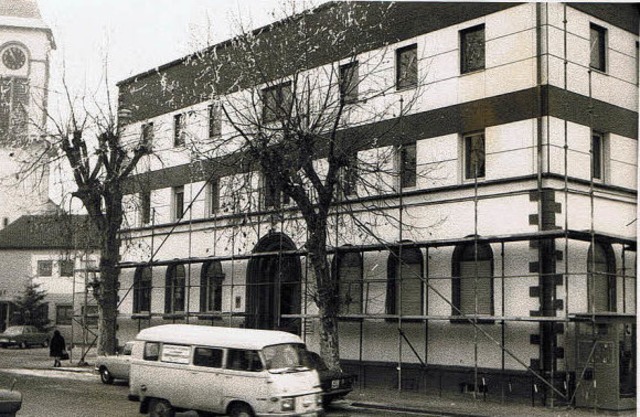 Das Rathaus Altenheim im Jahr 1972   | Foto: repro: hagen spth