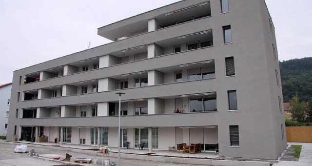 Der erste Abschnitt der Wohnbebauung &...icho&#8220; in Grenzach-Wyhlen steht.   | Foto: Baugenossenschaft Grenzach