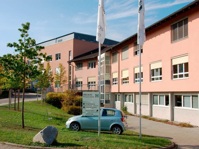 In der Helios-Rosmann-Klinik befindet ...raxis in Breisach geschlossen werden.   | Foto: agnes pohrt