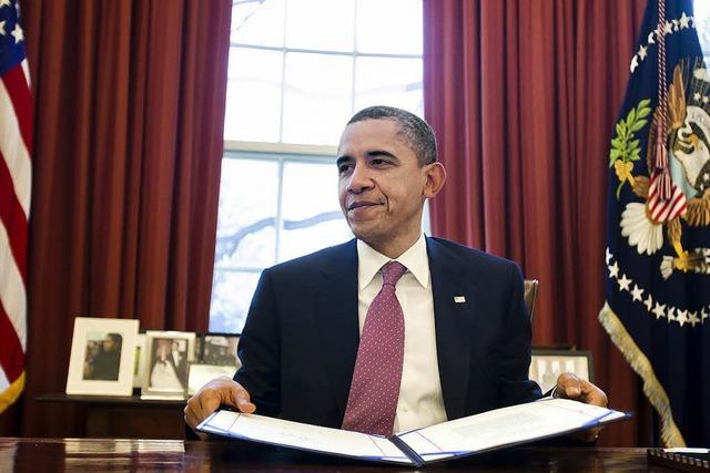 Barack Obama - einsam im Weißen Haus