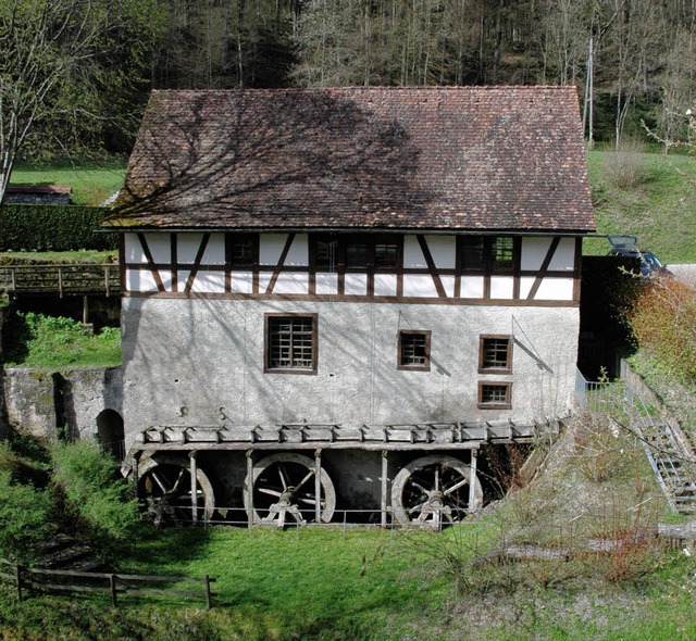 Fast 700 Jahre alt: die Museumsmhle bei Sthlingen-Blumegg   | Foto: Kreis