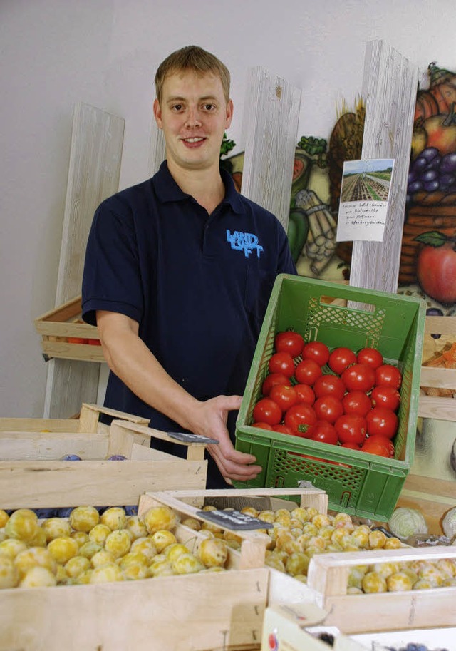 Daniel Harter Bauernladen in der Nordweststadt Nordwest  | Foto: Gertrude Siefke