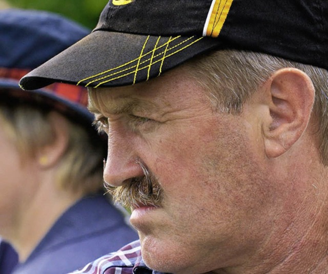 Wolfgang Lohrer ist oben angekommen.  | Foto: KEES