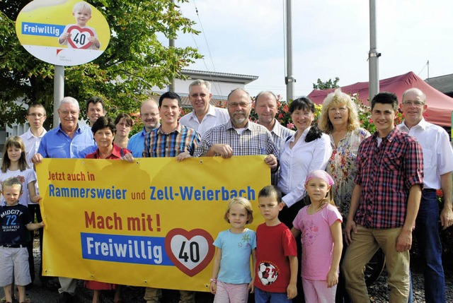 Freude in Rammersweier und Zell Weierb...md Ulli Hartmann, OV von Rammersweier.  | Foto: Robert Ullmann