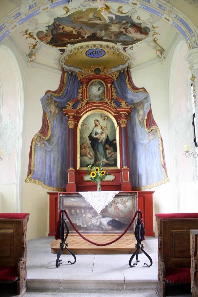 Die Schlosskapelle des Bad Krozinger Schlosses.  | Foto: Hans Jrgen Kugler