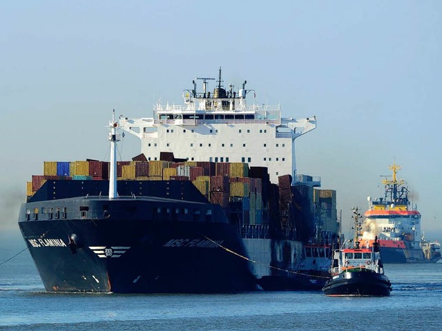 Flaminia &#8211; endlich in sicherem Hafen  | Foto: AFP