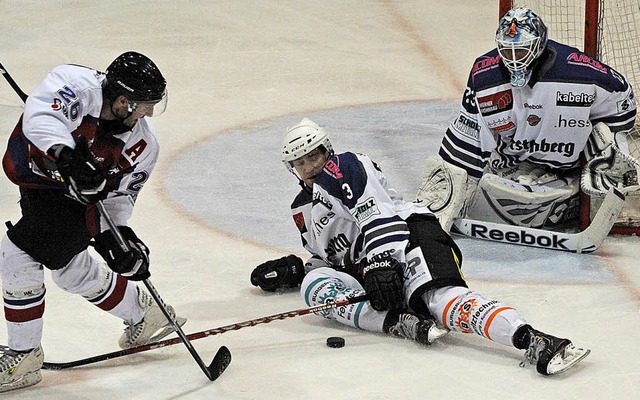 EHC Freiburg - Schwenningen Wild Wings  | Foto: seeger