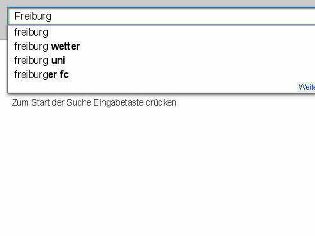 Enthllt – wer sich bei Google wirklich fr Freiburg interessiert: Sonnenanbeter, Studenten und Fuballtraditionalisten
