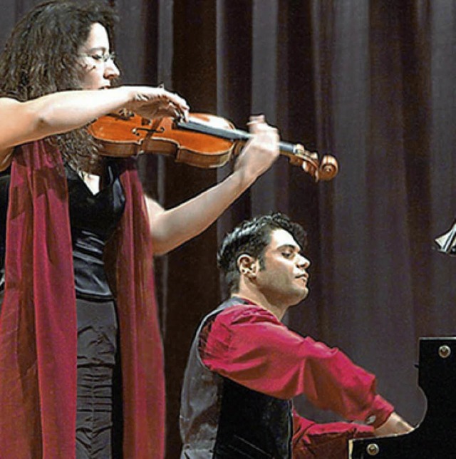 Isabelle Steinbach (Violine),  Pervez Mody (Klavier)   | Foto: Veranstalter