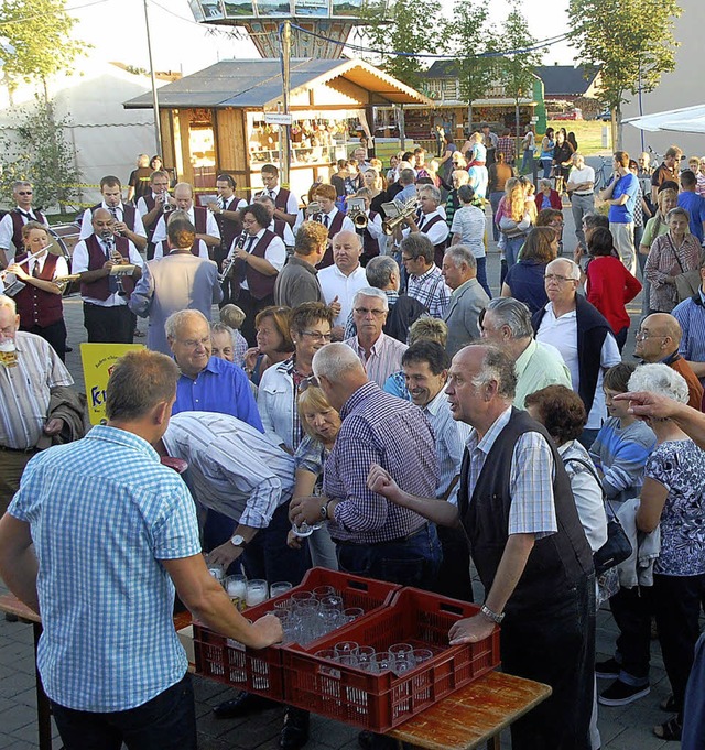 Die Rhein.feier 2012 war von der ersten Minute an sehr gut besucht  | Foto: Marion Domann