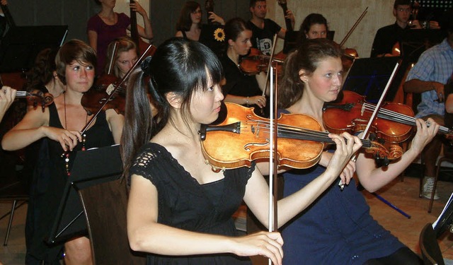 Die Vielharmonie con brio fesselte mit Tschaikowskys &#8222;Pathtique&#8220;.   | Foto: Roswitha Frey
