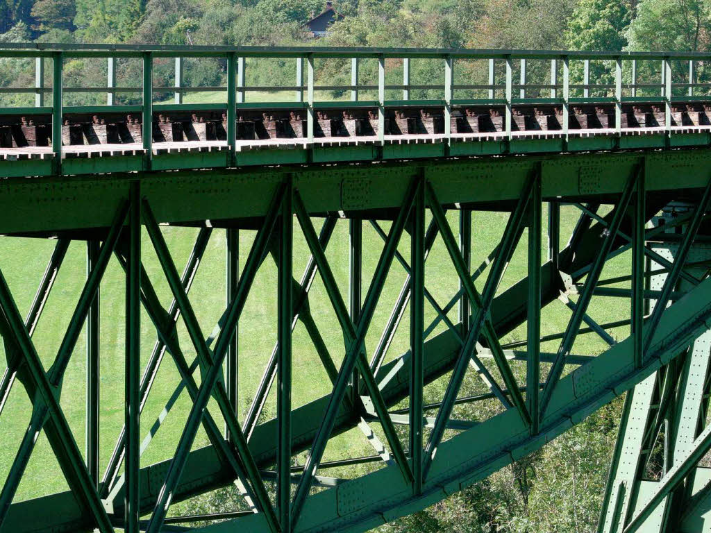 Das Viadukt bei Epfenhofen.