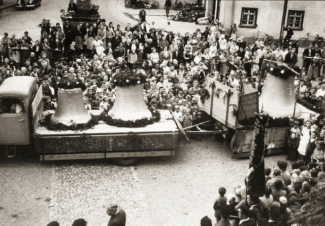 Glockenweihe vor 60 Jahren in Ottenheim  | Foto: Foto-Archiv Frenk