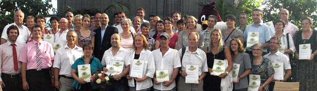 Eindeutig die grte Gruppe der Zertifizierten stellte der Hochschwarzwald  | Foto: Karin Stckl-Steinebrunner