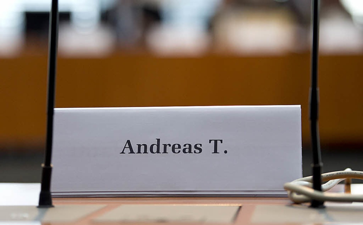 Der  dubiose Zeuge  Andreas T. sagte a...g vor dem Untersuchungsausschuss aus.   | Foto: dapd