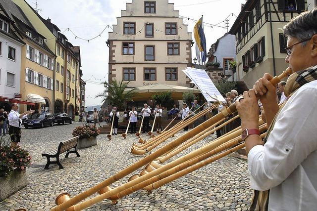 Alphornklnge in der Altstadt