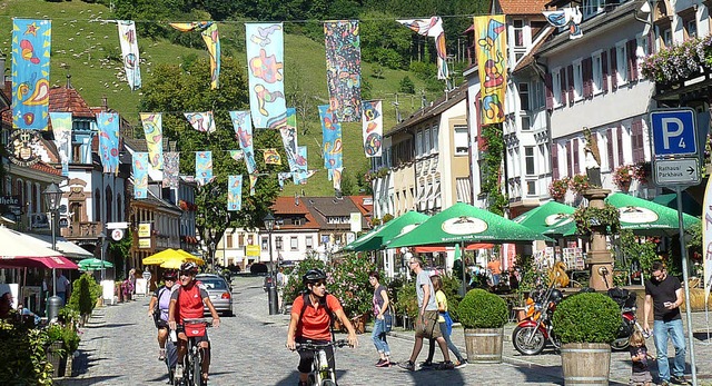 Nicht nur Wolfach zeigt mit Erfolg Fla...h mehr Touristen an als im Juli 2011.   | Foto: Helmut Seller