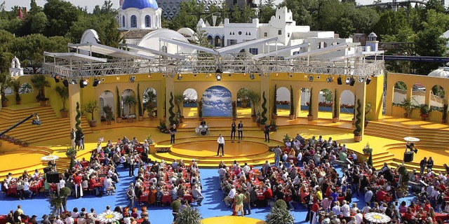 14 Mal wurde in diesem Jahr die Sendun...r wieder sonntags live ausgestrahlt.   | Foto: Europa-Park