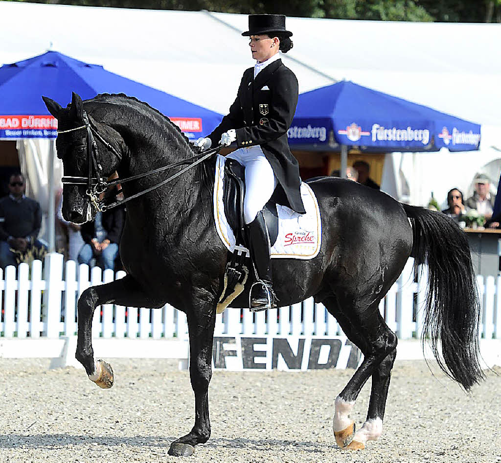 Olympisches Dressur-Silberteam piaffiert in Donaueschingen - Reitsport ...