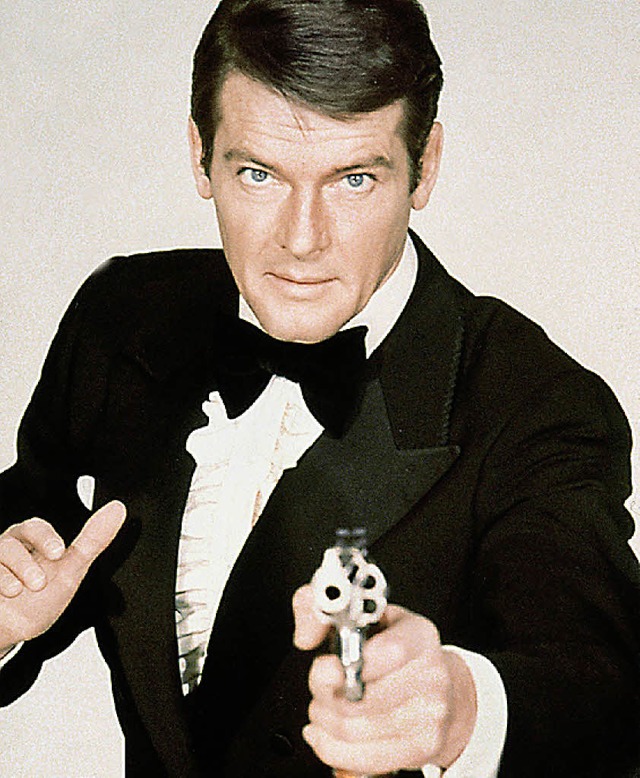 Im Film immer alles im Griff &#8211; i... weniger: Roger Moore als James Bond.   | Foto: WDR