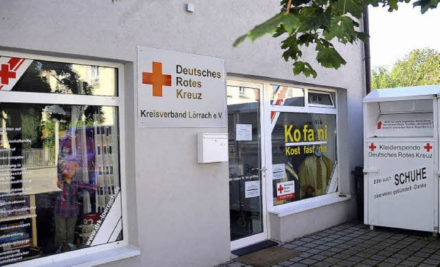 Der Kofani-Laden in der Hinterdorfstrae wird vom Roten Kreuz betrieben.   | Foto: STEINECK