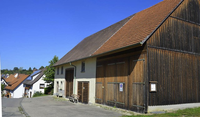 Der ehemalige Farrenstall in Bachheim soll zu einem Dorfladen mit Kiosk werden.   | Foto: Martin Wunderle