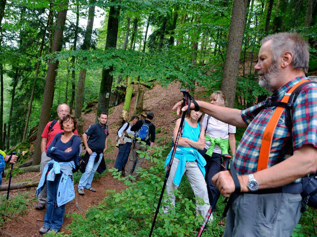 Impressionen von der Leserwanderung der BZ durch die Wehraschlucht. Impressionen von der Leserwanderung der BZ durch die Wehraschlucht.