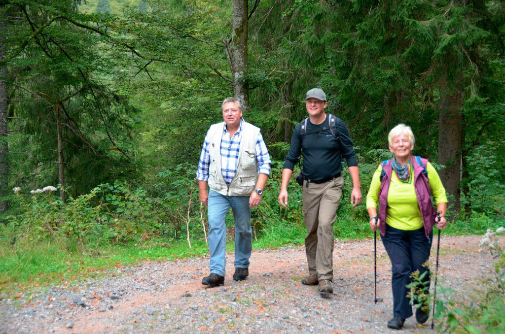Impressionen von der Leserwanderung der BZ durch die Wehraschlucht. Impressionen von der Leserwanderung der BZ durch die Wehraschlucht.