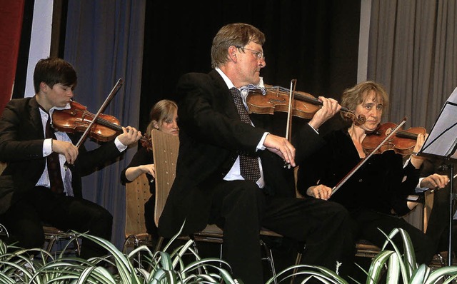 Musik von badischen Frstenhfen fhrt...einem Konzert in Grenzach-Wyhlen auf.   | Foto: Roswitha Frey