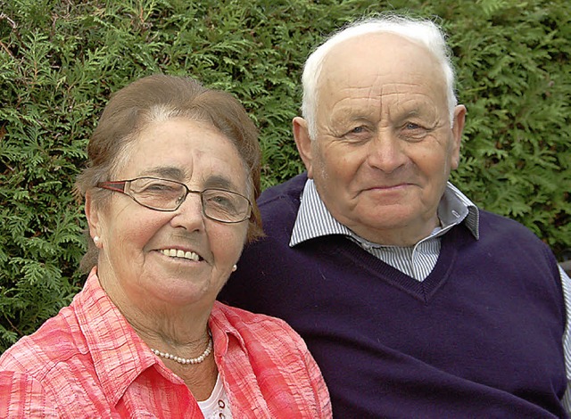 Margarete und Alfred Fehrenbacher   | Foto: w. beck