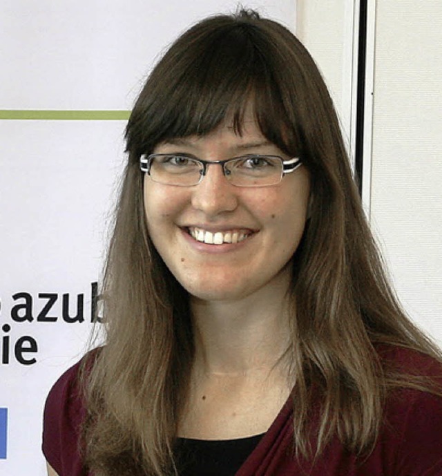 Ausgezeichnet: Chemielaborantin Carina Glaser   | Foto: privat