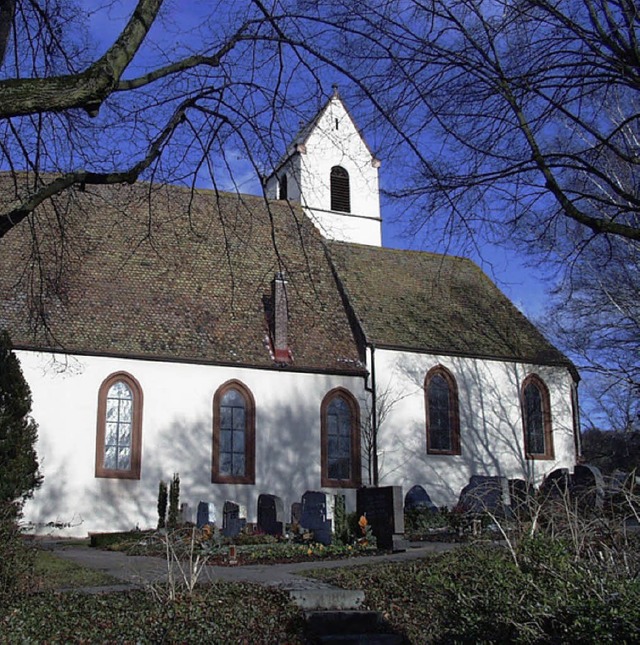 Der Haltinger Friedhof bei der St. Georgs-Kirche   | Foto: Frey