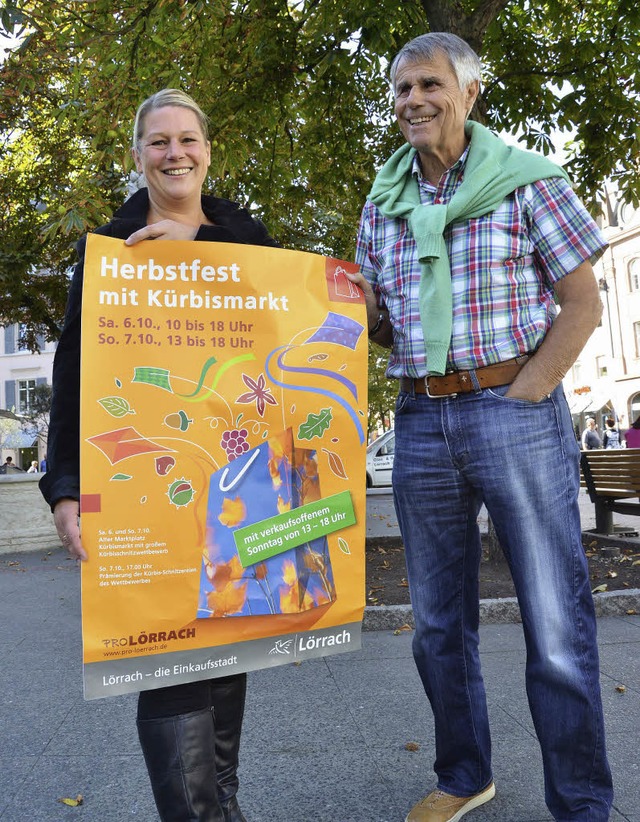 Haben gut Lachen: Susanne Spingler und Horst Krmer.  | Foto: Barbara Ruda
