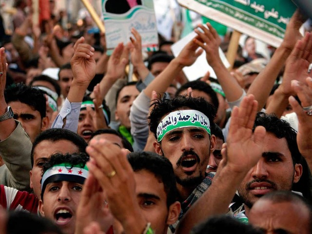 Die arabische Welt ist in Aufruhr: Proteste im Jemen.  | Foto: AFP