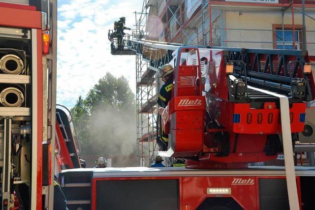 Brand in Lörrach – neun Menschen erleiden Rauchvergiftungen