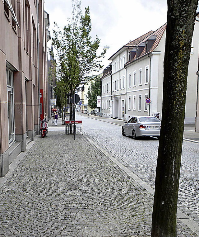 In der Schillerstrae knnte sich die ... Lahr  untersttzen dieses Anliegen.    | Foto: Christoph Breithaupt