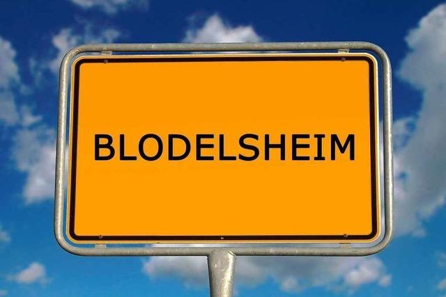 Warum heit Blodelsheim Blodelsheim?
