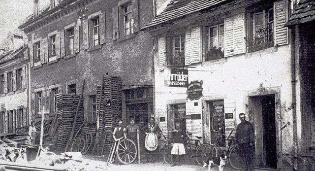 Eins der historischen Bilder, welche die Geschichte Alt-Kollnaus vermitteln.   | Foto: Archiv-Foto: AK Alt-Kollnau