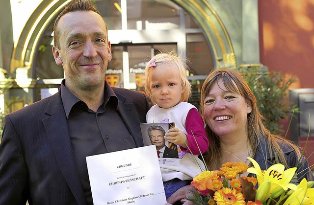 Jrgen, Maike Christiane und Kathrina Moritz (v. links)  | Foto: ingo schneider