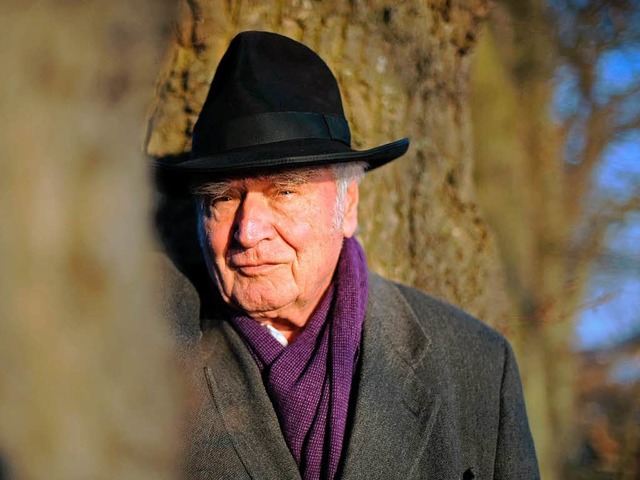 Gern auch mit Hut: Martin Walser ist w...otografierte deutsche Schriftsteller.   | Foto: dpa
