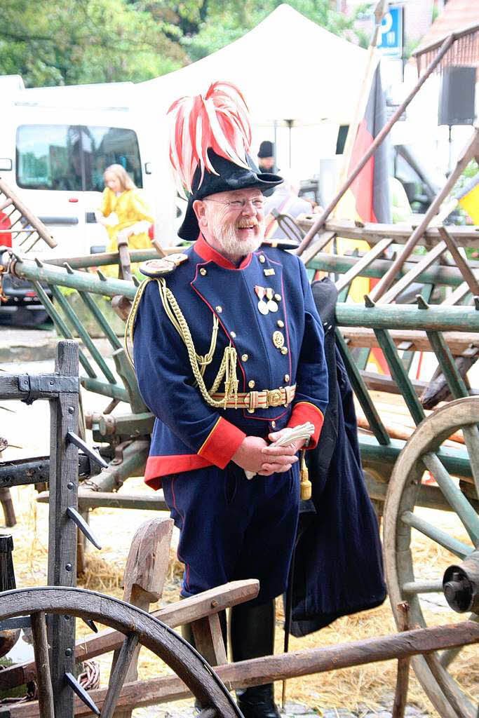 Reise in die Vergangenheit: Rund 600 Akteure verwandeln Staufen bei den STAdtGESchichten in eine groe Bhne.